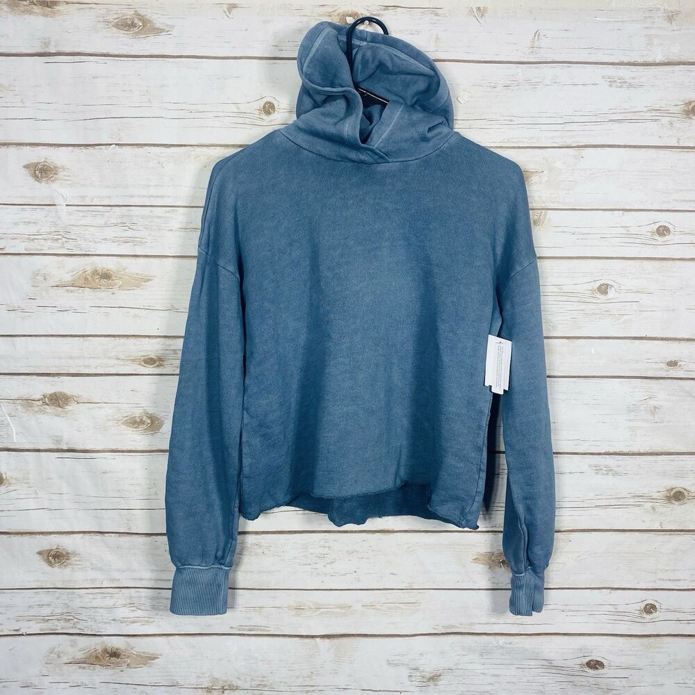 Treasure & Bond Girls Hoodie Pullover Sweatshirt Blue XL 14/16 New